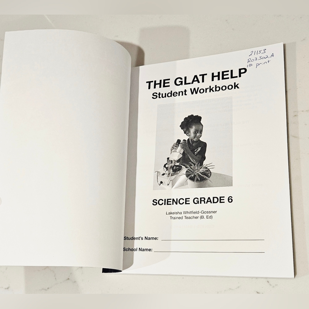 BOGO The G.L.A.T. Help Student Workbook Science Grade 6 - Picture 4 of 7